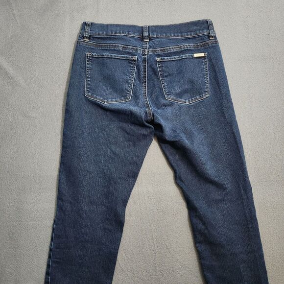 WHBM Women XS Dark Wash Low Rise Skinny Leg Stretch Jeans - Picture 4 of 10